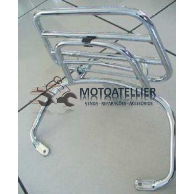 Suporte Bagagem Trás Cromado Vespa S50-125 / LX / LXV 